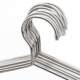 Bold 4MM stainless steel clothes hanger household seamless clothes support clothes hanger anti-slip clothes drying rack hook clothes rack