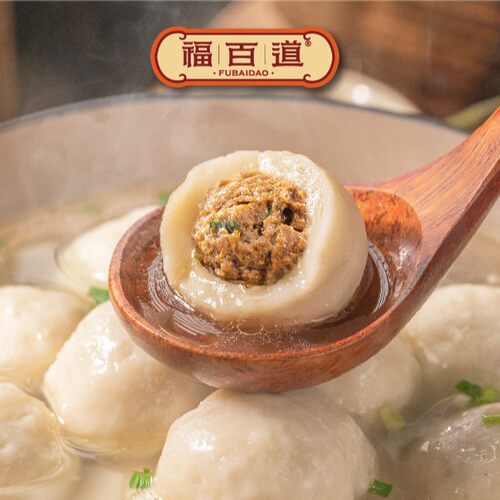 福百道手工鱼丸福州特产包心鱼圆火锅烧烤食材鱼蛋无防腐1600g - 图2