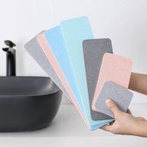 Silicon Algae Clay Absorbent Pad Handwashing Bench Speed Dry Kieselguhr Wash Mat Small Electric Toothbrush Shelve Soap Waterproof Mat