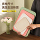 Rectangular tray ins style, high appearance, simple thickened plastic placement cup, cup, tea cup, fruit tray kindergarten