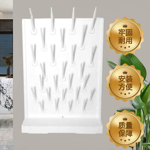 加厚双面pp滴水架实验室沥水架试管烧杯架螺丝器皿沥干 干架台置 - 图1