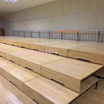 Music Classroom Choral Step Removable Fold Three Four Floors Solid Wood Flex Chorus Conductor Stage Musical Instrument Desk