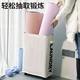 Dirty clothes storage basket with wheels Dirty clothes basket folding yoga mat laundry basket fabric home use sub-dirty clothes basket finishing box