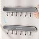 Suction cup knife holder storage rack kitchen wall hanging storage household kitchen knife 2024 new style layer rack multi-function hanging