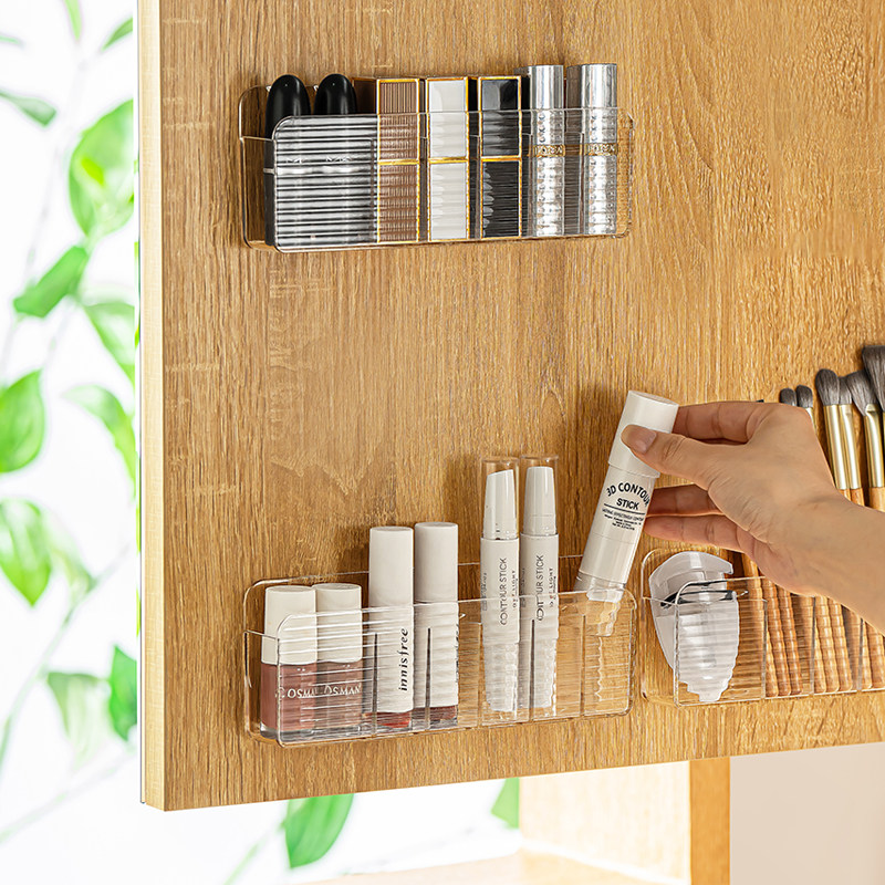 镜柜收纳浴室柜内卫生间镜子后面膜口红化妆刷盒壁挂式置物架,淘宝优惠券,粉丝福利购,淘宝优惠卷