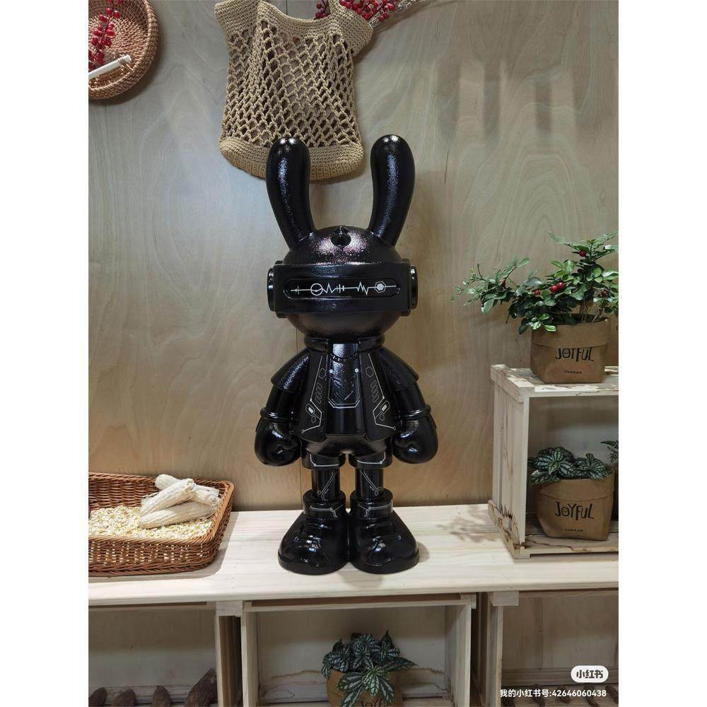 潮玩大兔子落地客厅摆件电视柜旁玄关家居公司酒店KTV酒吧大摆件,淘宝优惠券,粉丝福利购,淘宝优惠卷