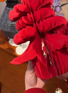 新年立体春字灯笼挂件