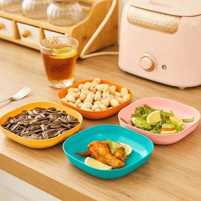 吐骨碟家用高档餐桌垃圾盘碟渣盘轻奢吐骨头盘碟子密胺塑料小盘子,淘宝优惠券,粉丝福利购,淘宝优惠卷