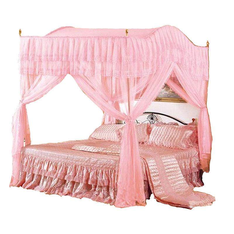 蚊帐不锈钢三开门方顶加粗加厚加高25MM 雪纺加密1.5/1.8床可订做,淘宝优惠券,粉丝福利购,淘宝优惠卷