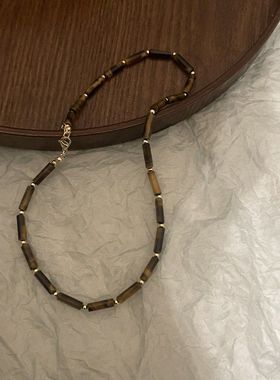 中古串珠锁骨自制冷淡百搭风颈链