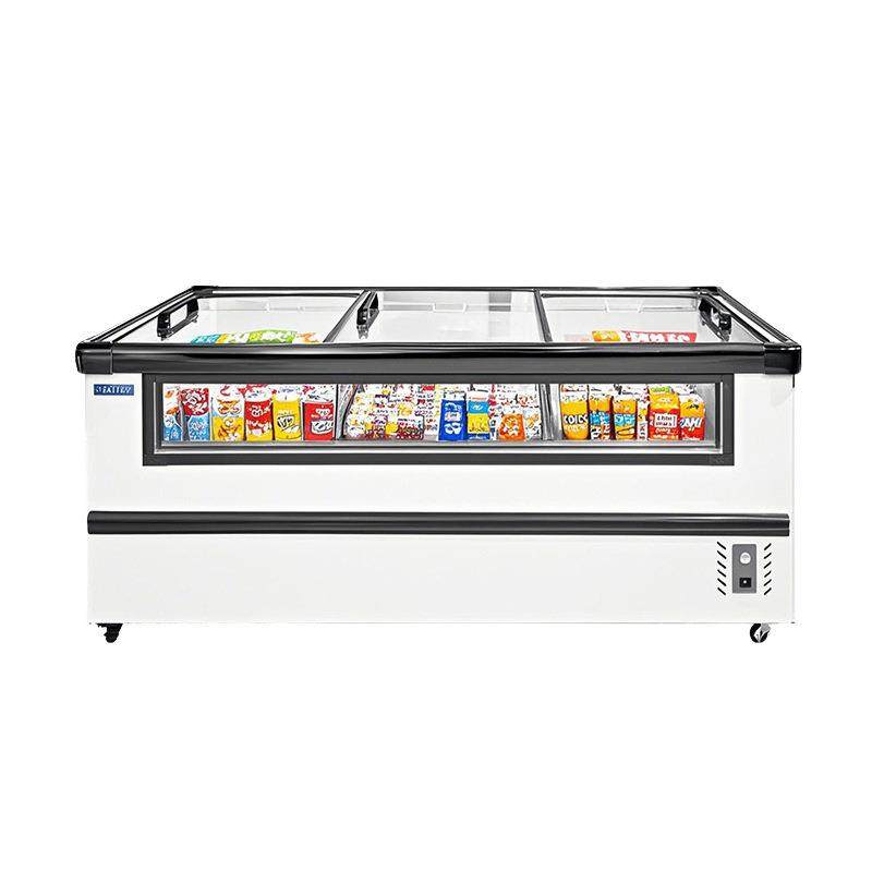 卧式冰柜商用冷冻冰柜双温箱设备家用餐馆鲜肉保鲜冰箱冷藏展示柜,淘宝优惠券,粉丝福利购,淘宝优惠卷