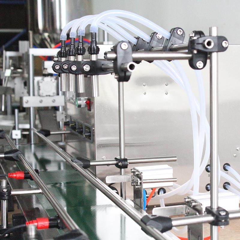 全自动桌面式隔膜泵四头乳状液体灌装机自动化设备定量装瓶填充机,淘宝优惠券,粉丝福利购,淘宝优惠卷