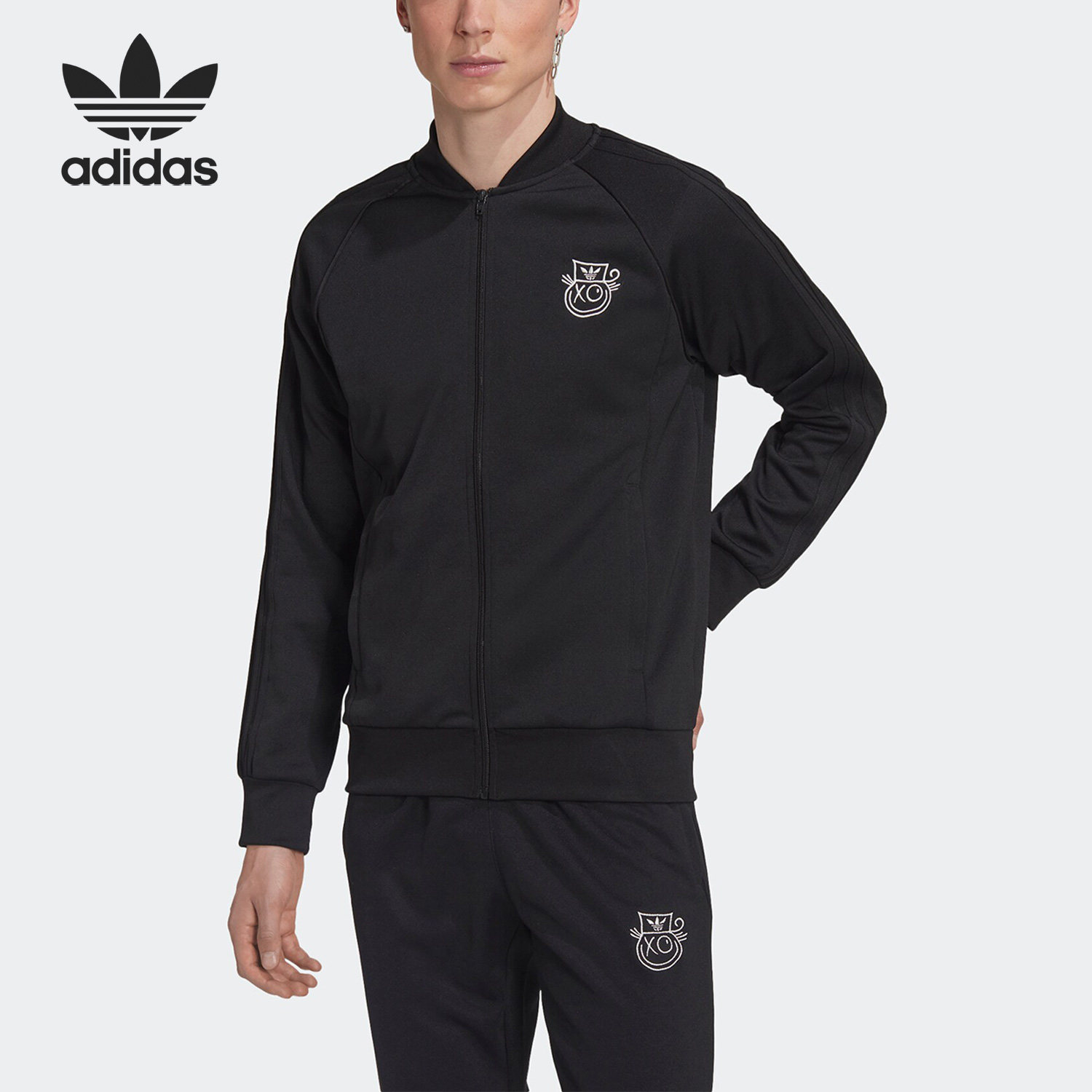 Adidas阿迪达斯冬季新款男运动休闲茄克外套HL9235,淘宝优惠券,粉丝福利购,淘宝优惠卷