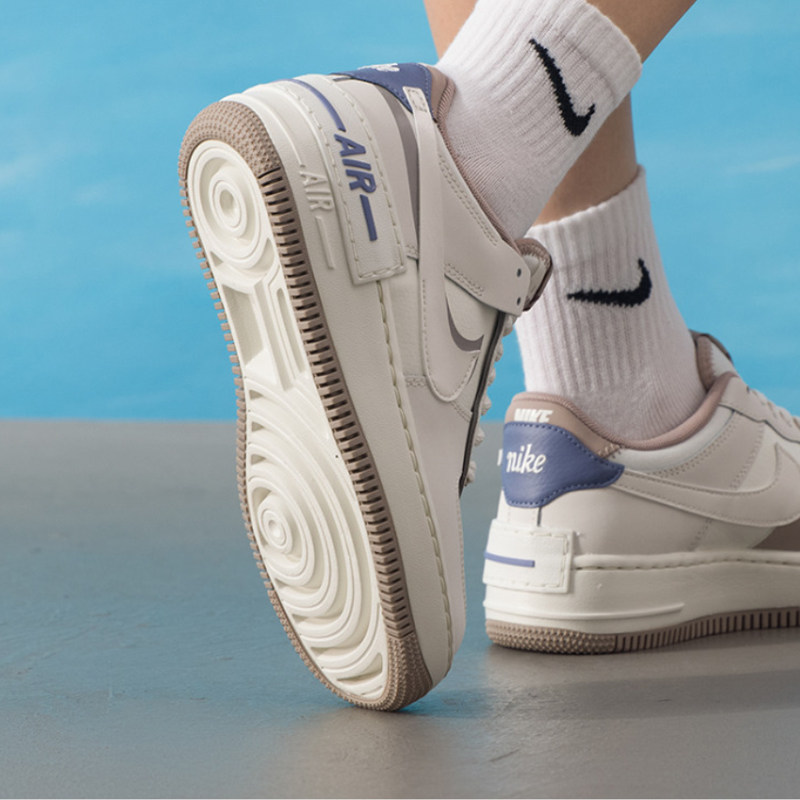 Nike耐克女鞋2025冬季新款W AF1 SHADOW 复古运动休闲板鞋IO7594,淘宝优惠券,粉丝福利购,淘宝优惠卷