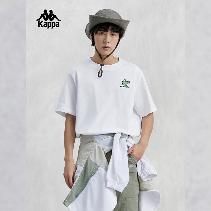 Kappa卡帕男装夏季新款运动休闲简约透气短袖T恤 K0E32TD08,淘宝优惠券,粉丝福利购,淘宝优惠卷