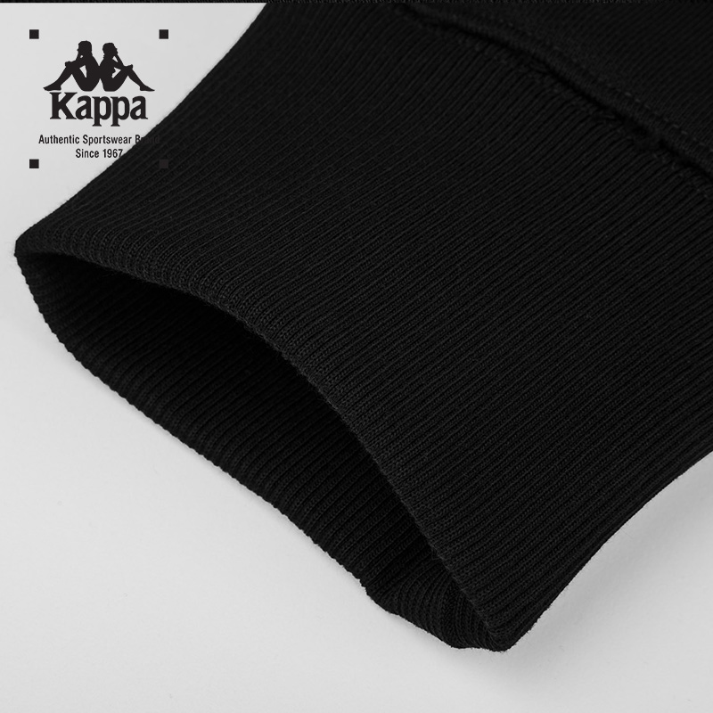 Kappa卡帕男装女装秋季新款连帽卫衣运动休闲套头衫K0BY2MT60G