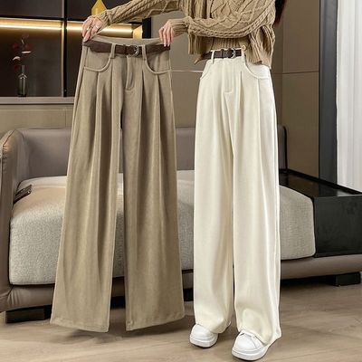 【美拉德】加绒阔腿裤龙年风向标