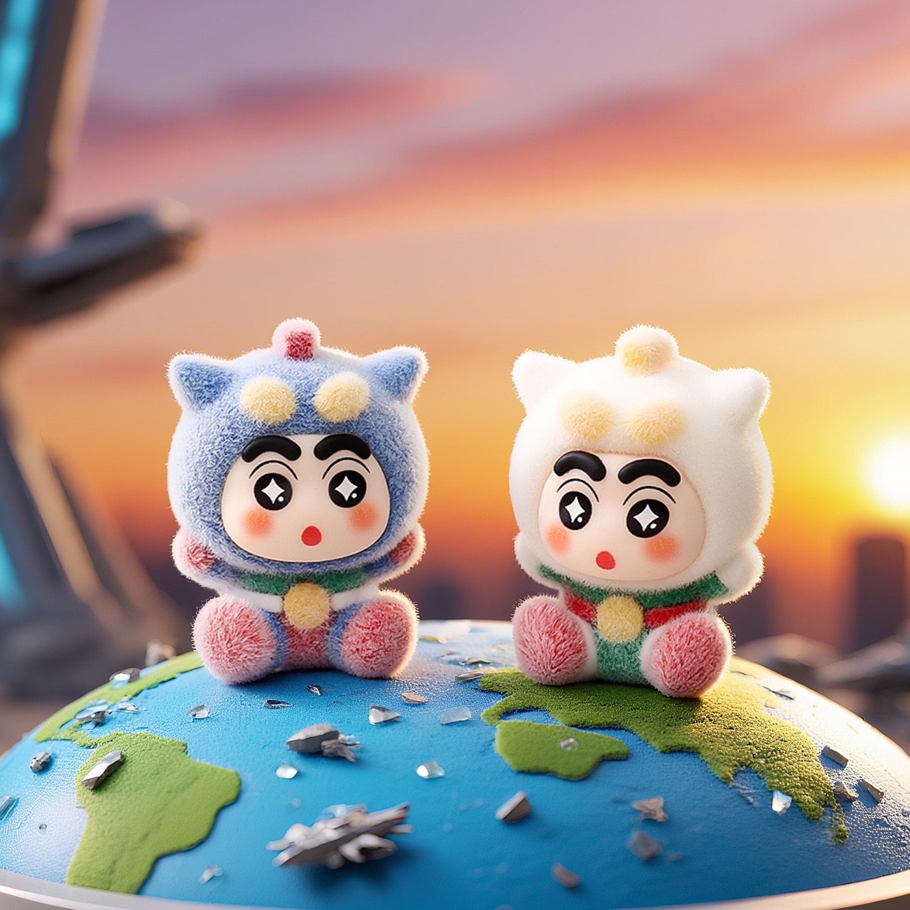 超人小新植绒萌粒摆件卡通可爱桌面装饰品潮玩公仔创意小礼品批发,淘宝优惠券,粉丝福利购,淘宝优惠卷