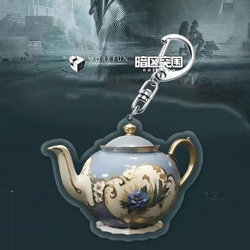 暗区突围钥匙扣挂件游戏物资金狮雕像机密文件学生书包挂饰品礼物 - 图2