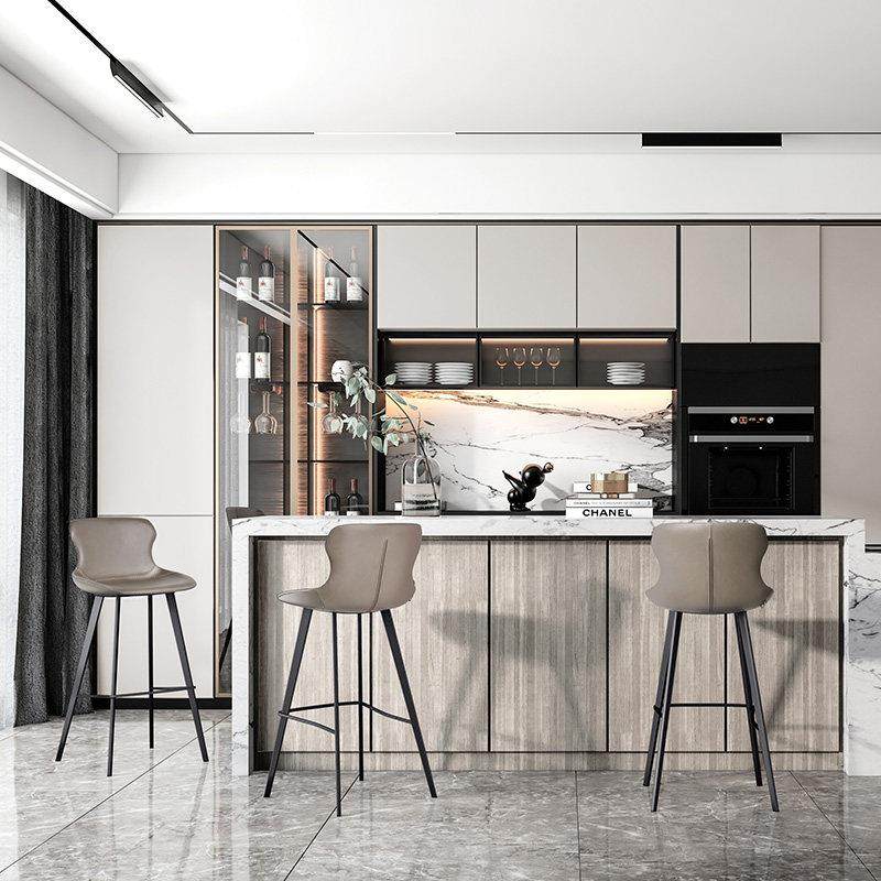 吧台椅子高脚吧凳酒吧椅铁艺轻奢皮靠背北欧休闲现代简约网红712,淘宝优惠券,粉丝福利购,淘宝优惠卷