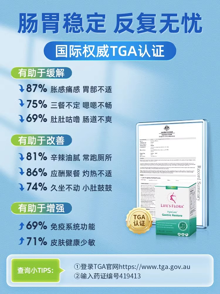 舒伯特Plus益生菌养胃粉保健品孕妇成人便秘进口活性广谱调理肠胃 - 图1