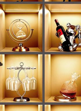 暴力熊红酒架醒酒器葡萄酒杯架收纳玄关客厅酒柜创意摆件乔迁礼物