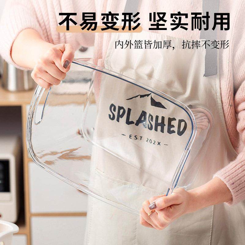 双层洗菜盆沥水篮厨房客厅家用塑料洗水果盘水槽淘米洗菜篮子收纳,淘宝优惠券,粉丝福利购,淘宝优惠卷