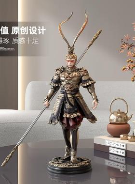 齐天大圣孙悟空摆件斗战神佛手办模型客厅玄关办公室工位装饰品
