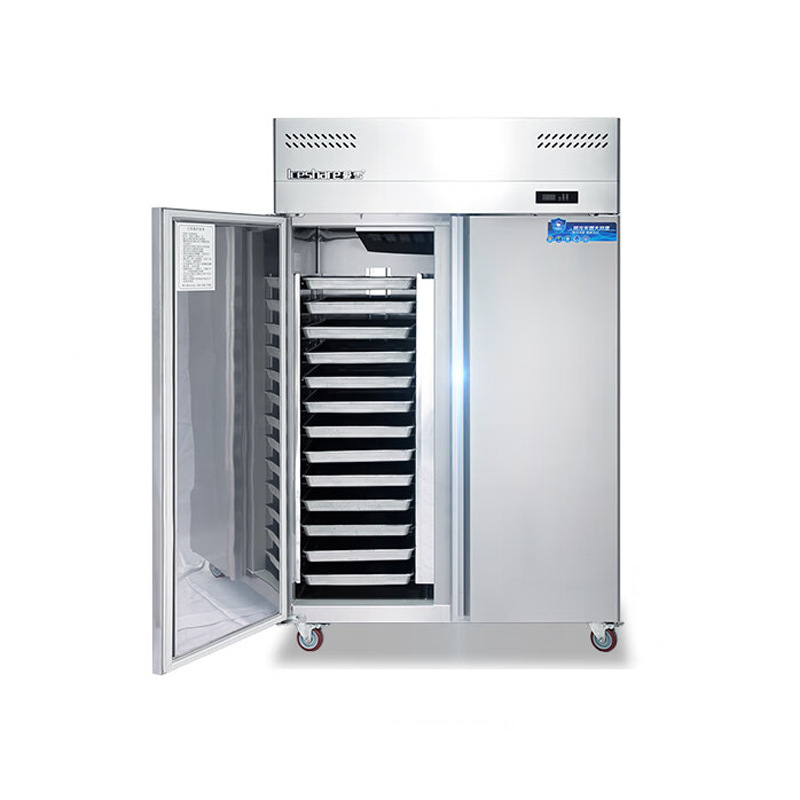 商用四门立式双温插盘烘焙冰箱慕斯冷冻冷藏风冷无霜面团蛋糕冷柜 - 图3
