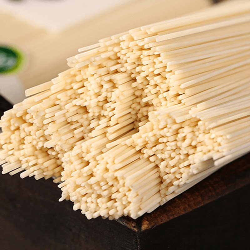 双塔面条手延素面日式挂面拌面水煮面劲道小袋方便速食细面条食记