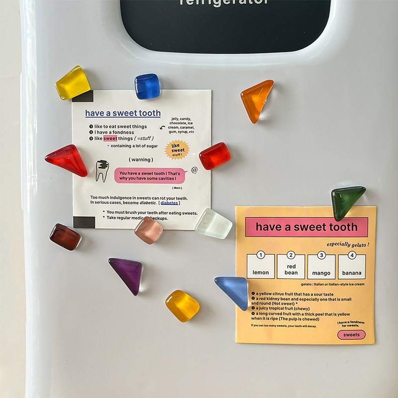 冰箱贴磁贴玻璃创意强磁洞洞板装饰配件固定照片磁吸扣可爱吸铁石,淘宝优惠券,粉丝福利购,淘宝优惠卷