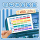 Handwritten curriculum hard card planner, portable and compact