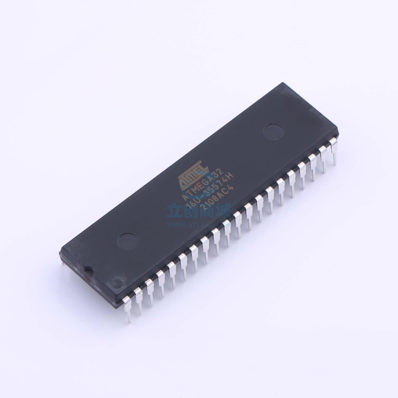 单片机 ATMEGA32-16PU PDIP-40 MICROCHIP(美国微芯) - 图1