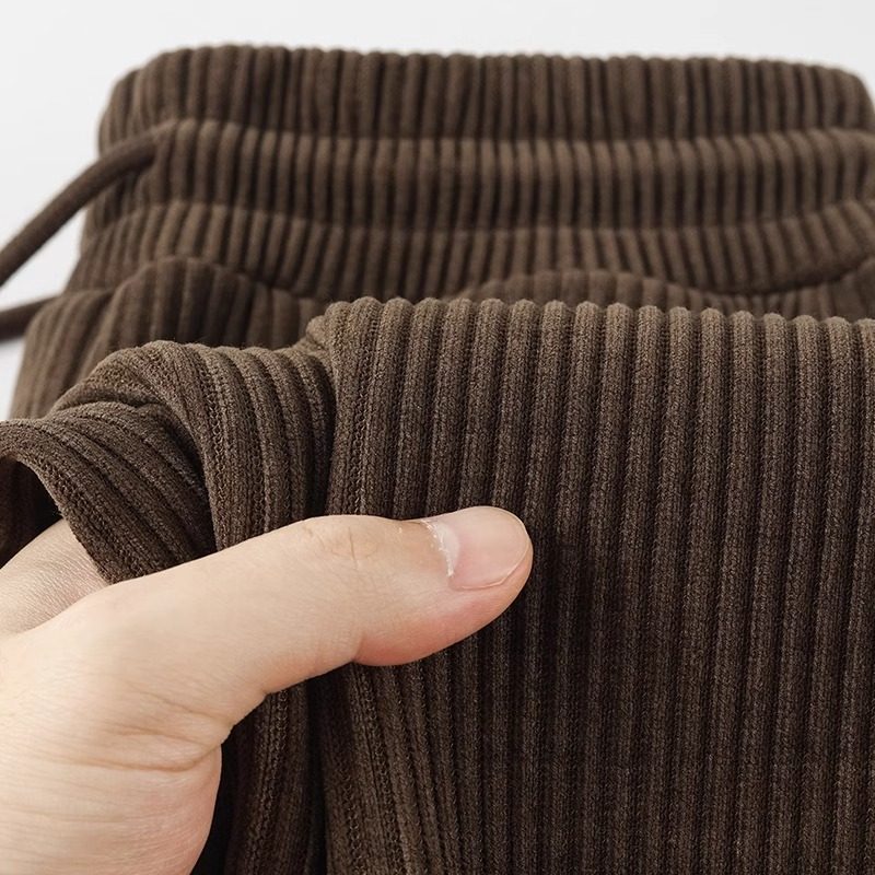 特大码300斤雪尼尔重磅直筒卫裤男装秋冬灯芯绒宽松阔腿运动裤子2,淘宝优惠券,粉丝福利购,淘宝优惠卷