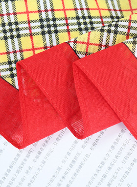 欧美多功能头巾全棉格子佩斯利方巾现货bandana嘻哈街舞方巾围巾