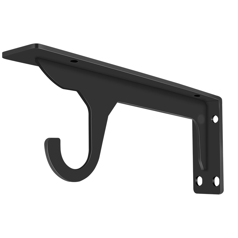 卧室挂衣杆支架自角支撑托三角支撑架上收纳下挂衣承重型隔板支架 - 图3