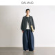 ແປດ beams blooming ແອວ elastic lace pants ປູມເປົ້າຂາກ້ວາງ