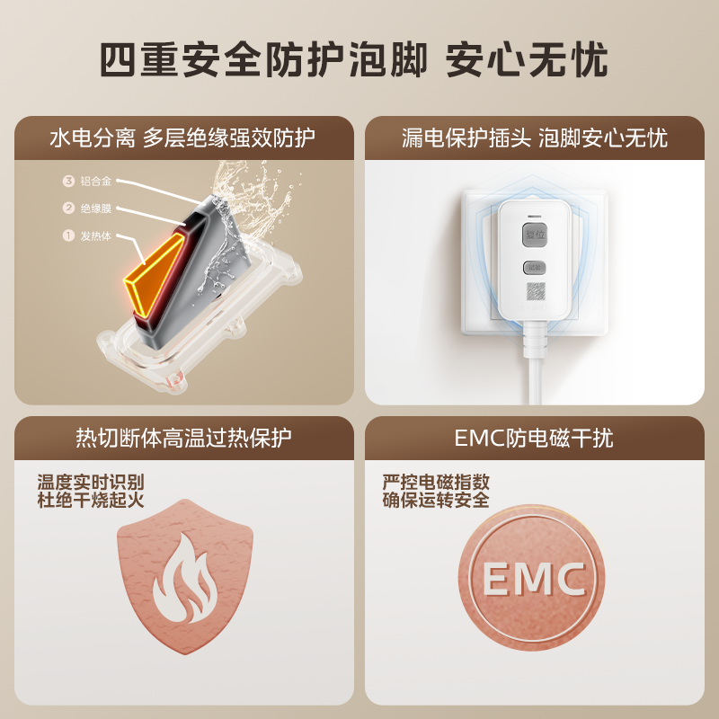 美的折叠泡脚桶恒温加热家用全自动养生按摩足浴盆足疗机洗脚盆器,淘宝优惠券,粉丝福利购,淘宝优惠卷