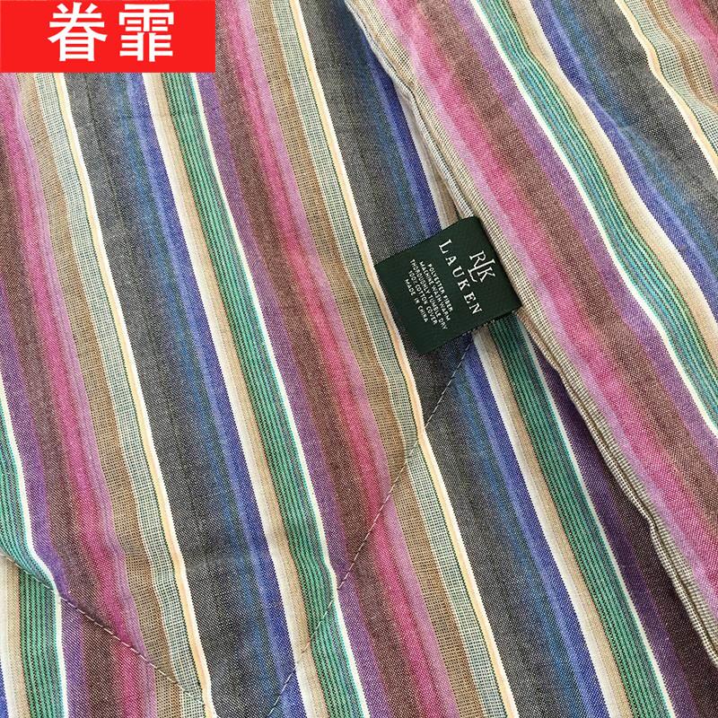 棉被quilt纯棉老粗布被子秋冬保暖被单双人4斤+6斤可水洗家纺加厚 - 图1