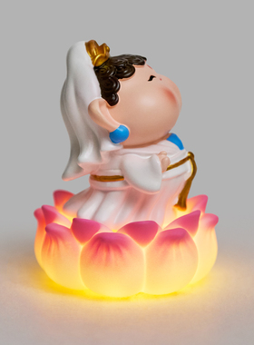 「方寸生禅意」治愈系玄学菩萨如来神仙工位桌面小摆件装饰礼物