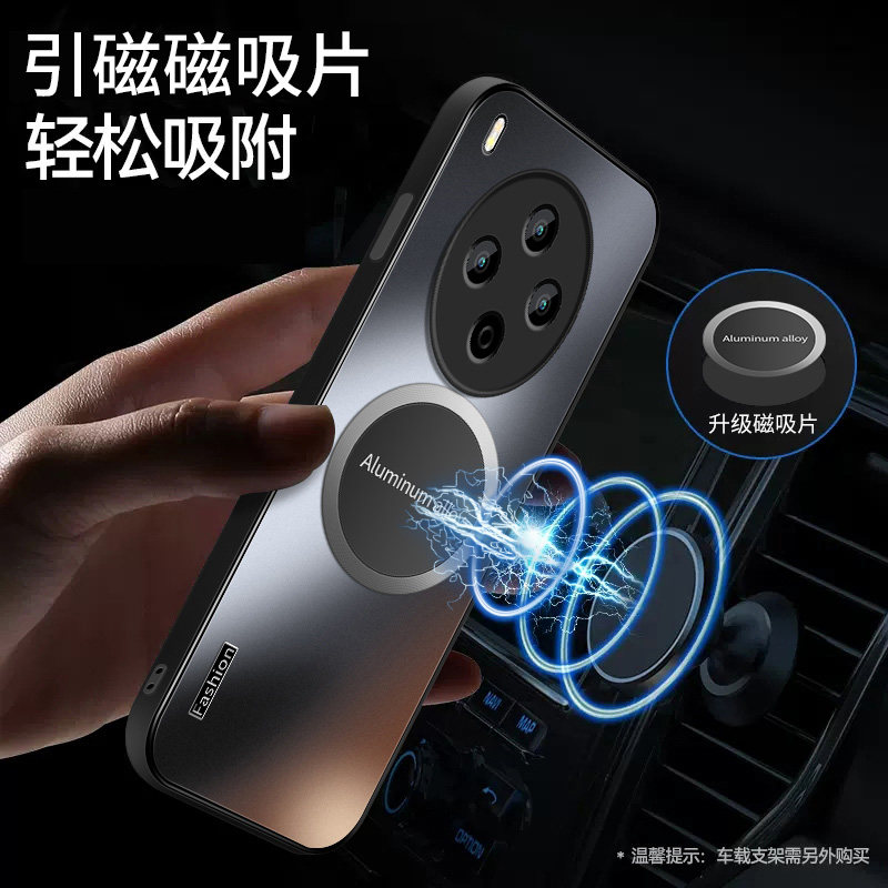 适用vivoY500Pro手机壳新款VIVOy500高级保护套viv0y50opro镜头全包防摔v2516a外壳FASH磨砂硅胶v2506a男挂绳 - 图0