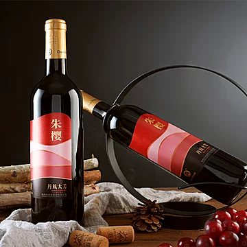 丹凤！传统甜红葡萄酒750ml&times;2瓶[20元优惠券]-寻折猪