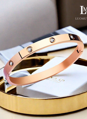 钛钢手镯高级轻奢不掉色