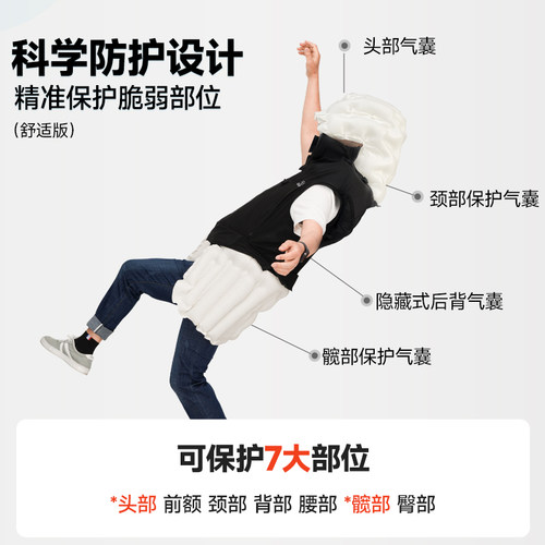 衣带保老人防摔气囊马甲老人防摔背心防摔神器马甲舒适透气保护 - 图1