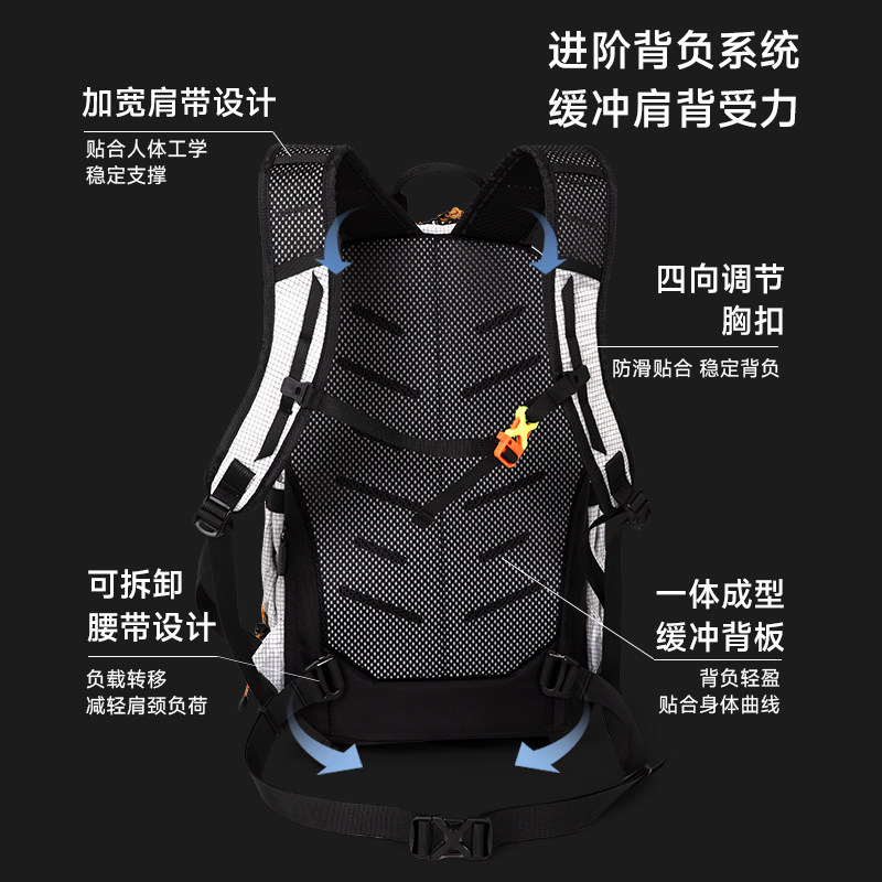 泰鼎户外徒步20L登山包户外轻量化登山背包短途防水双肩包电脑包,淘宝优惠券,粉丝福利购,淘宝优惠卷