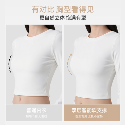 古今反重力提拉内衣女夏薄款文胸小胸聚拢上托收副乳防垂无痕胸罩 - 图2