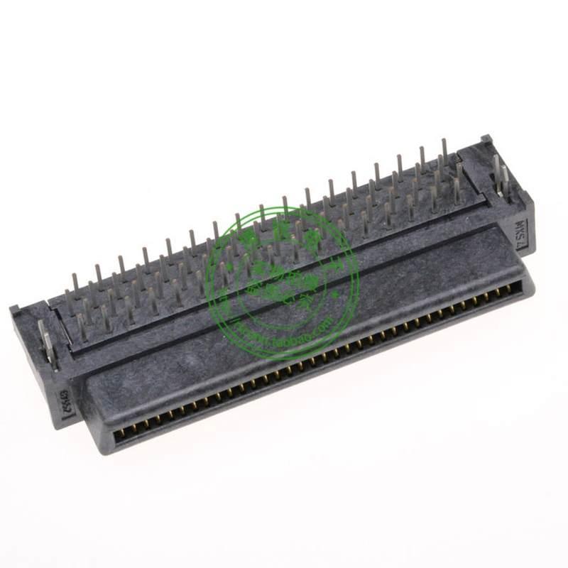 MOLEX SCSI68连接器 1.27 68P 弯脚 CN母座87552-0687 0875520687