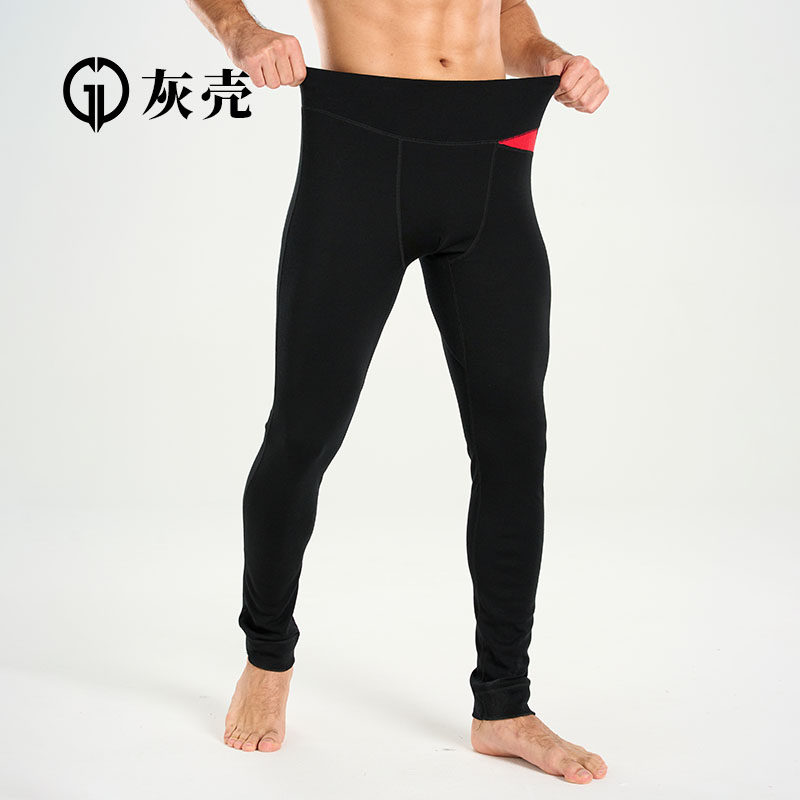 灰壳男士美利奴羊毛速干裤秋冬户外美丽诺运动徒步登山排汗打底裤,淘宝优惠券,粉丝福利购,淘宝优惠卷