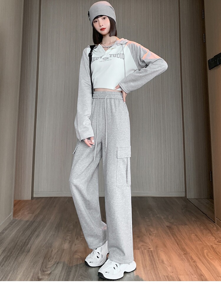 VOCKOO美式工装裤&孕妇裤休闲阔腿