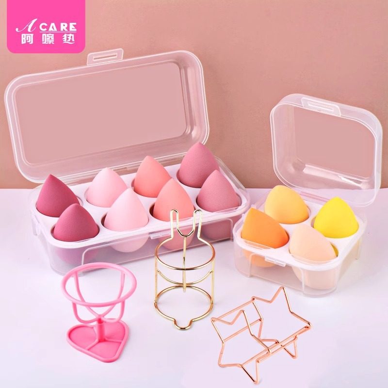 收纳架/美妆蛋B1pq801-粉扑蛋架子托架葫芦海绵蛋收放置架弹,淘宝优惠券,粉丝福利购,淘宝优惠卷